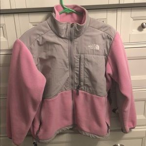North face pink jacket